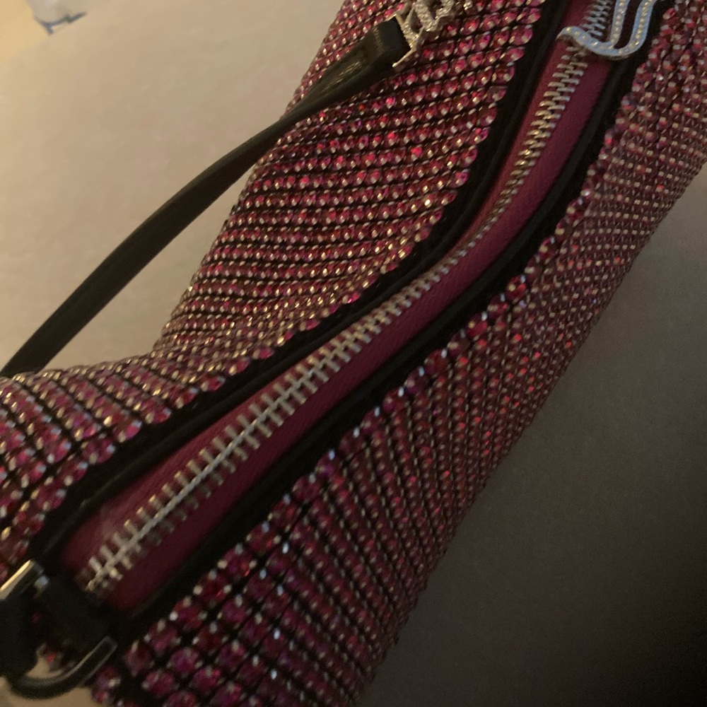Pink Rhinestone Women's Bag - Picture 3 of 3